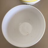2 vintage earthenware bowls