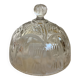 Old thick moulded glass bell