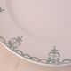 Iron earth dish, round, Moulin des Loups