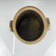 Old confit pot in stoneware, grey colour, 1900.
