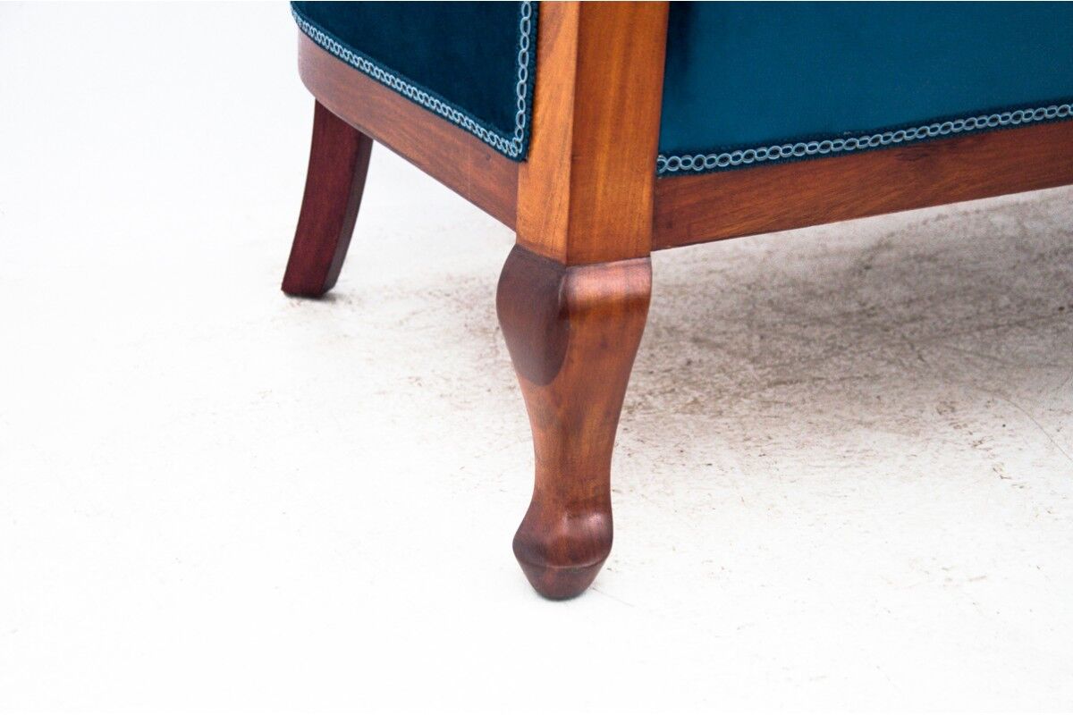 Historic living room set, Northern Europe, circa 1900, after renovation