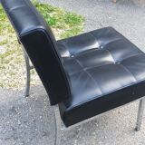 Armchairs 'capiton' black