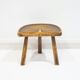 Rustic French tripod stool