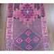 Turkish Oushak handmade runner rug 80x348