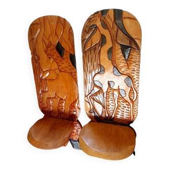 African chairs