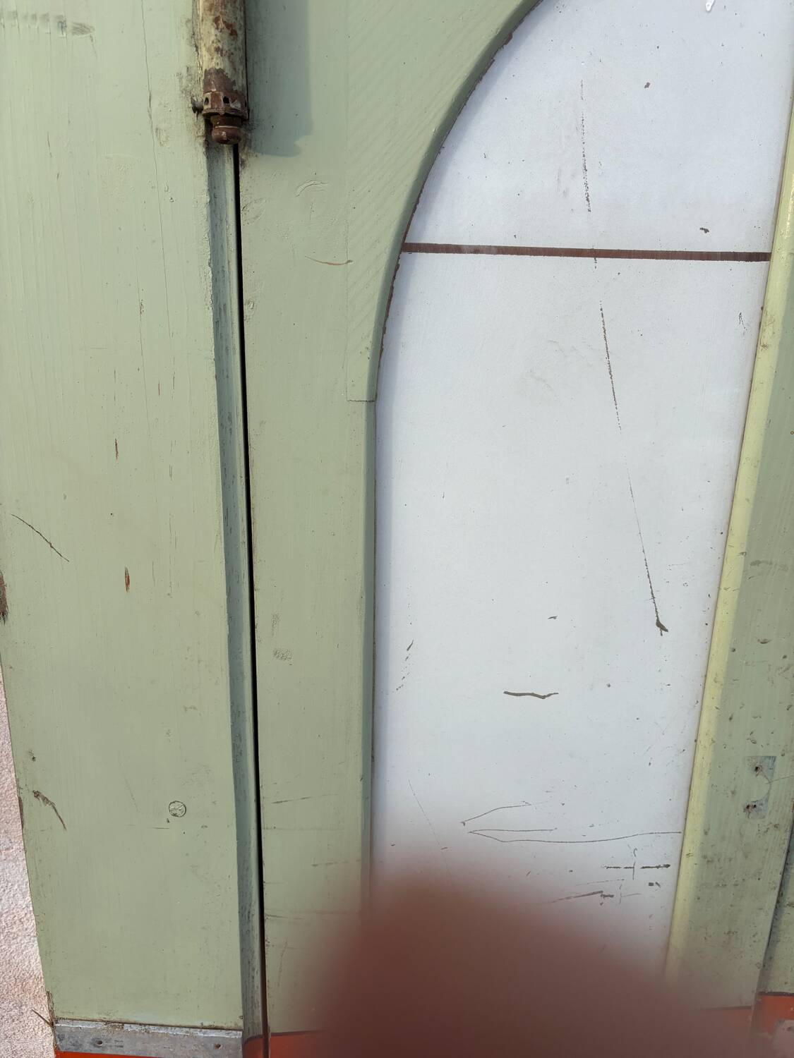 Double door, western hinges