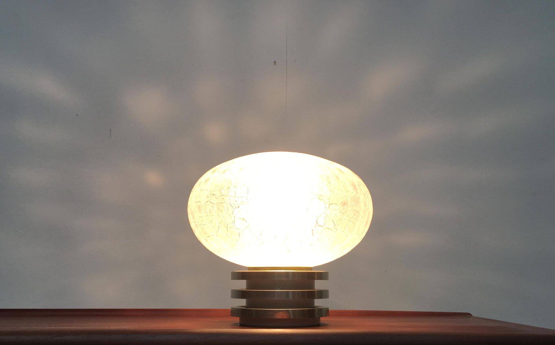 German table lamp Bulb from the mid-century by Doria Leuchten, 1970s