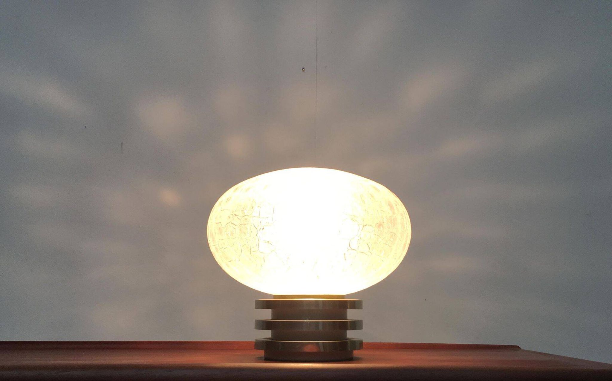 German table lamp Bulb from the mid-century by Doria Leuchten, 1970s