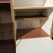 Secrétaire scriban armoire penderie vintage