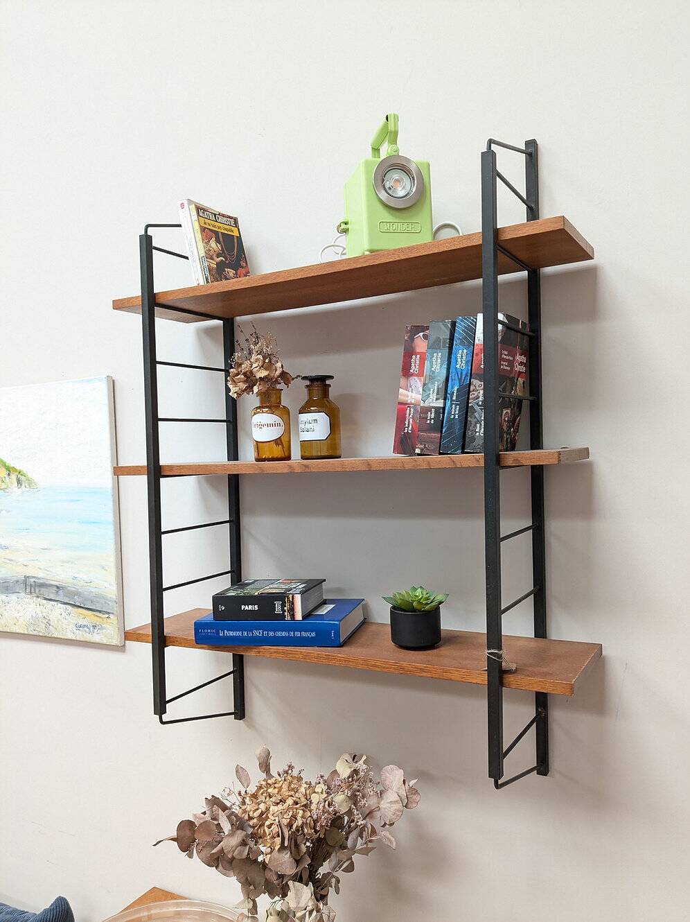 Vintage wall shelf