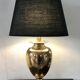 Vintage brass lamp by Le Dauphin