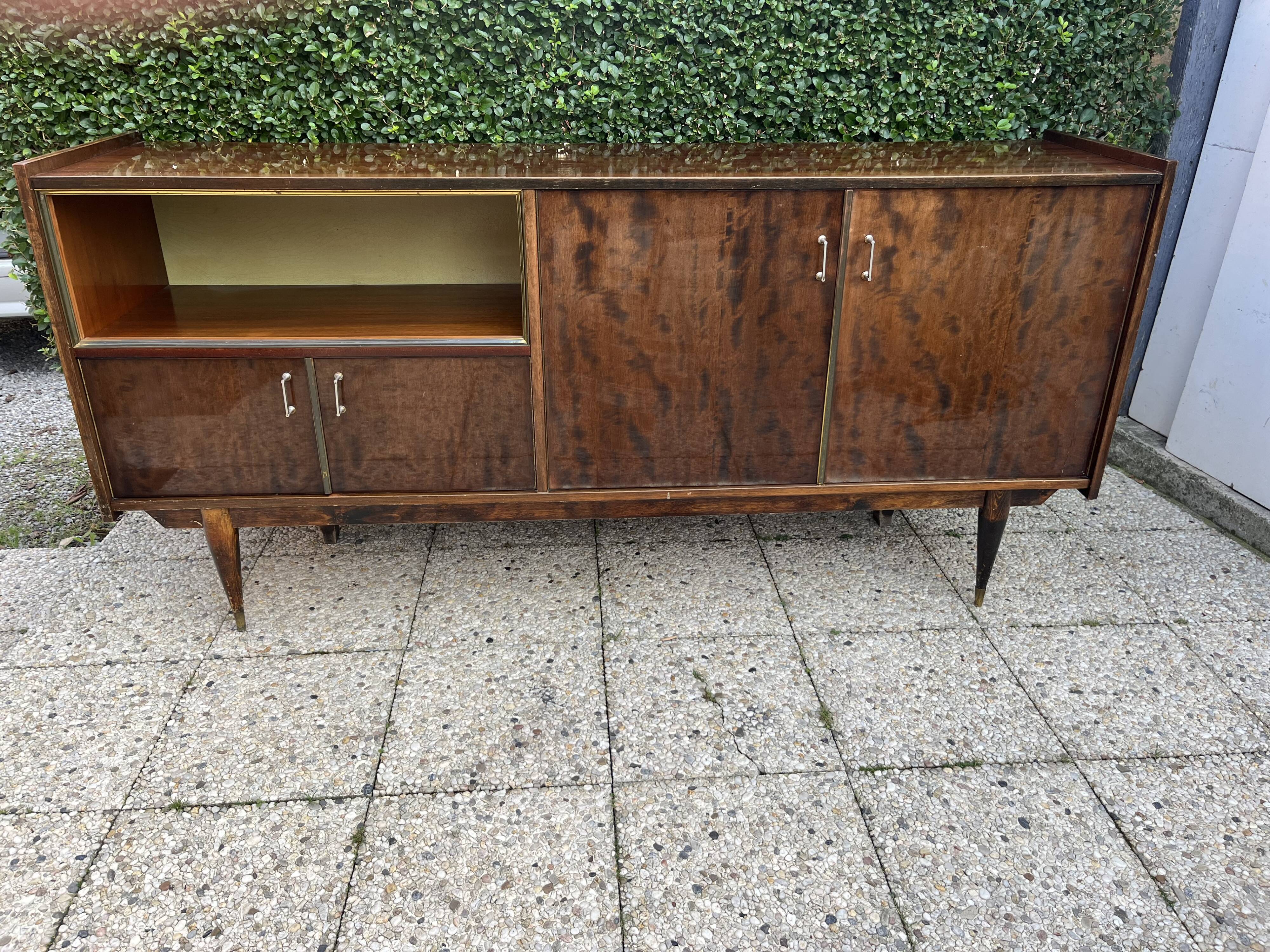 Vintage Scandinavian design sideboard
