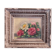 Peinture à l’huile florale vintage français signée Pelletier