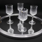 Set of 4 glass walk