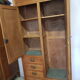 Parisian wardrobe with mirror