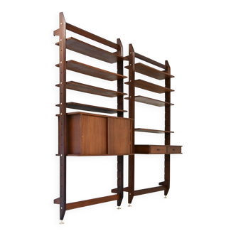 Ensemble de 2 Bibliothèques murales italiennes, années 1960,