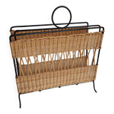 Rattan magazine holder Raoul Guys