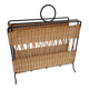 Rattan magazine holder Raoul Guys