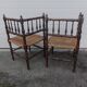 paire de fauteuils de coin