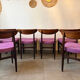 6 chaises scandinaves en teck