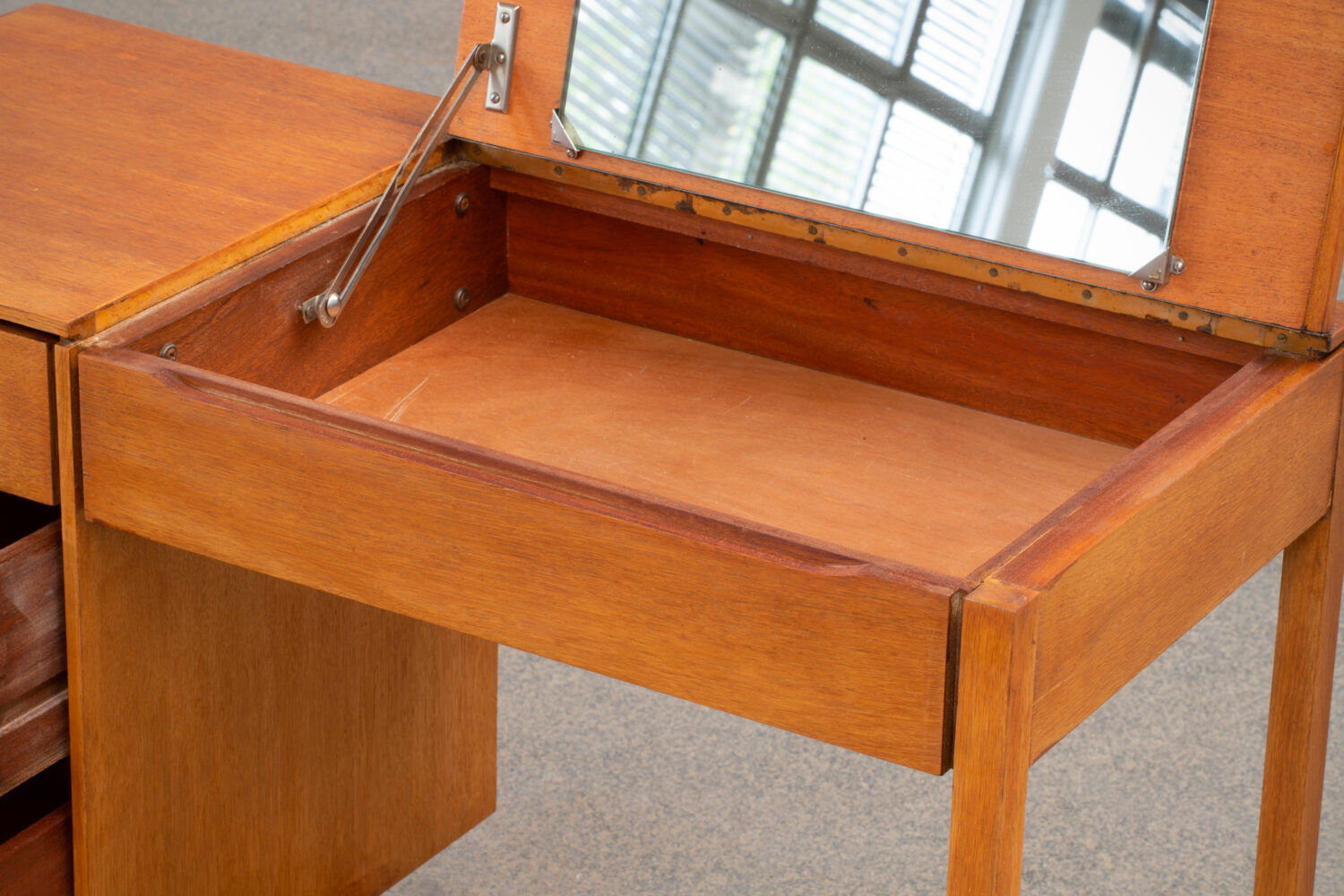 Scandinavian office, vintage 1960