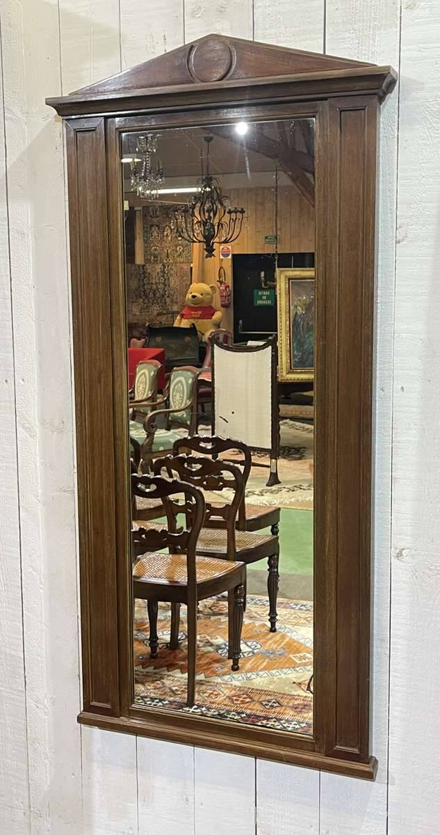 1930s Mahogany Mirror - 1.55m x 76cm