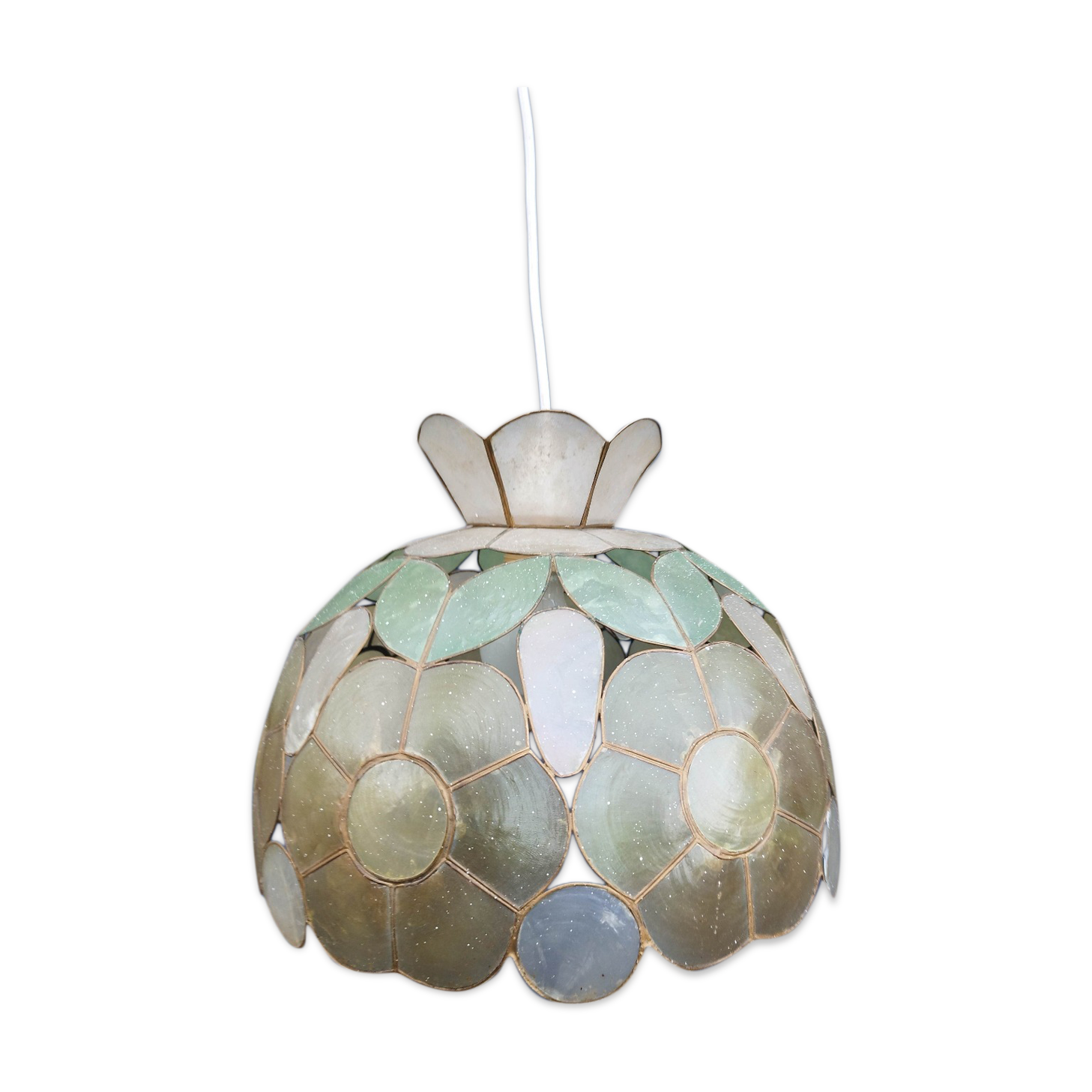 Suspension flower mother-of-pearl large model