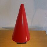 By Josef Hurka for Napako 1960 red desk lamp