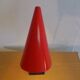By Josef Hurka for Napako 1960 red desk lamp