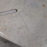 Vintage travertine table