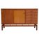 Teak and brass drawer buffet by La Permanente Mobili Cantù