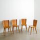SWEDISH DINING CHAIRS IN PINE BY GÖRAN MALMVALL, 1940s