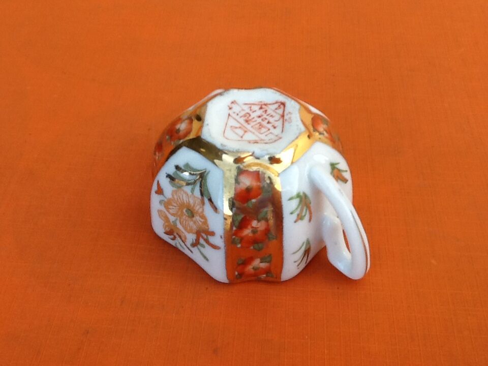 Cup and saucer fine porcelain