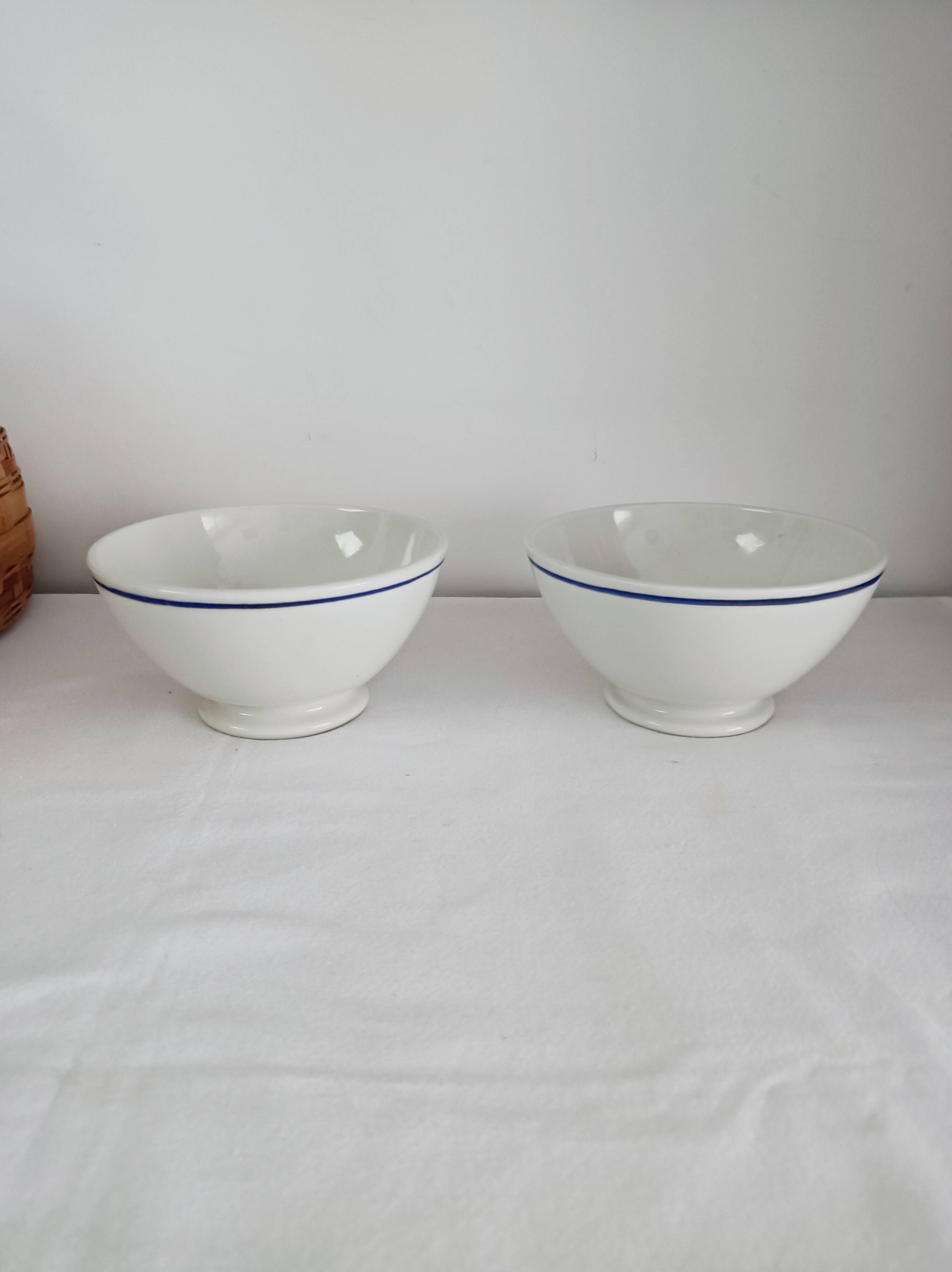 Set of 2 Sarreguemines bowls