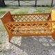 Bed child baby vintage wood