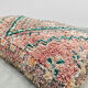 Vintage kilim Moroccan wool Berber ottoman 1970