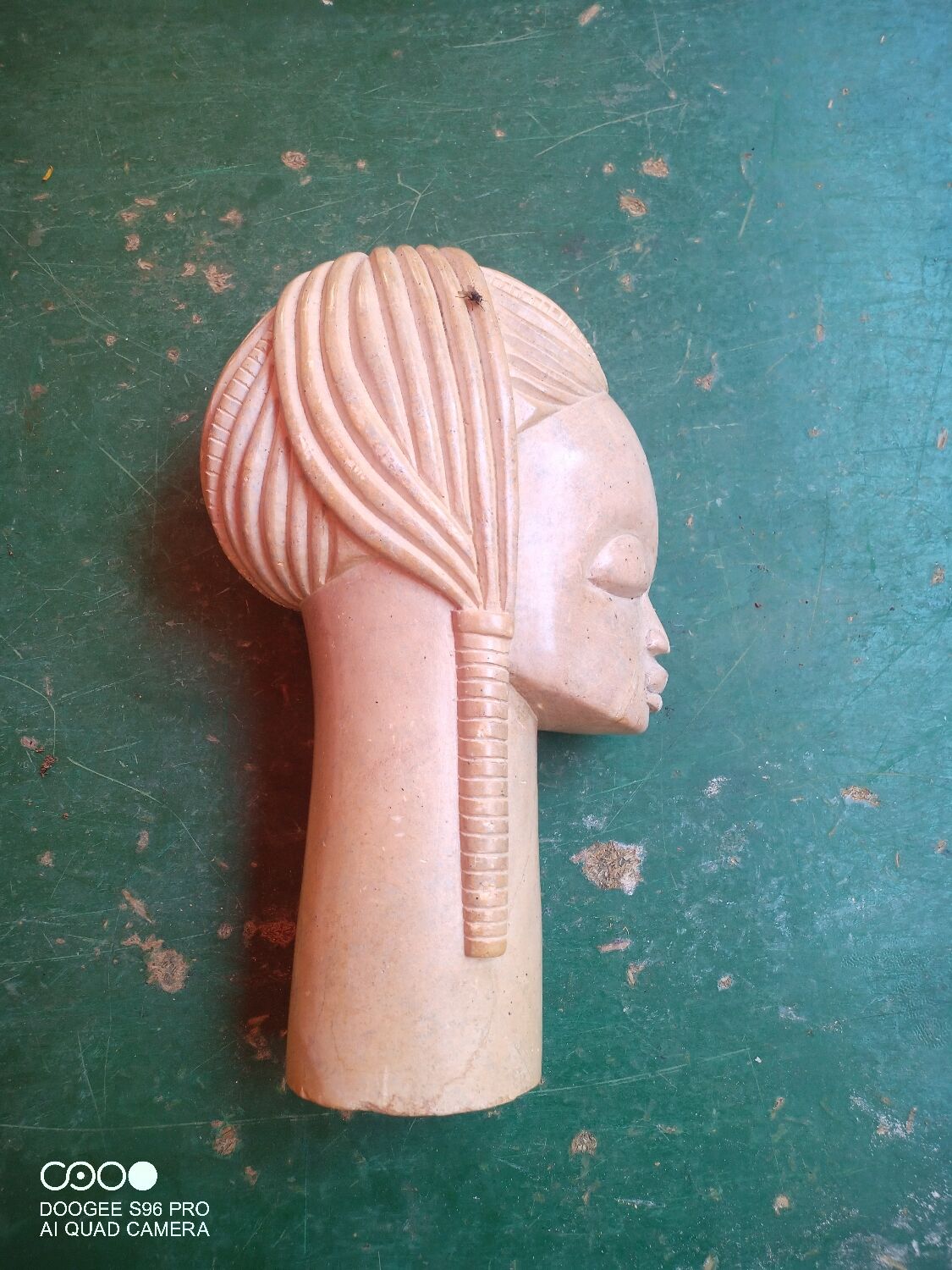 African stone statue