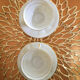 Set of 2 cups in Massé and Surget porcelain