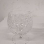 Verre à cognac en cristal taillé HEMAH