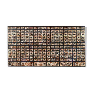 Meuble d’atelier en bois à 204 tiroirs