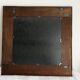 70×70 colonial style wall mirror – natural rattan frame, very good condition