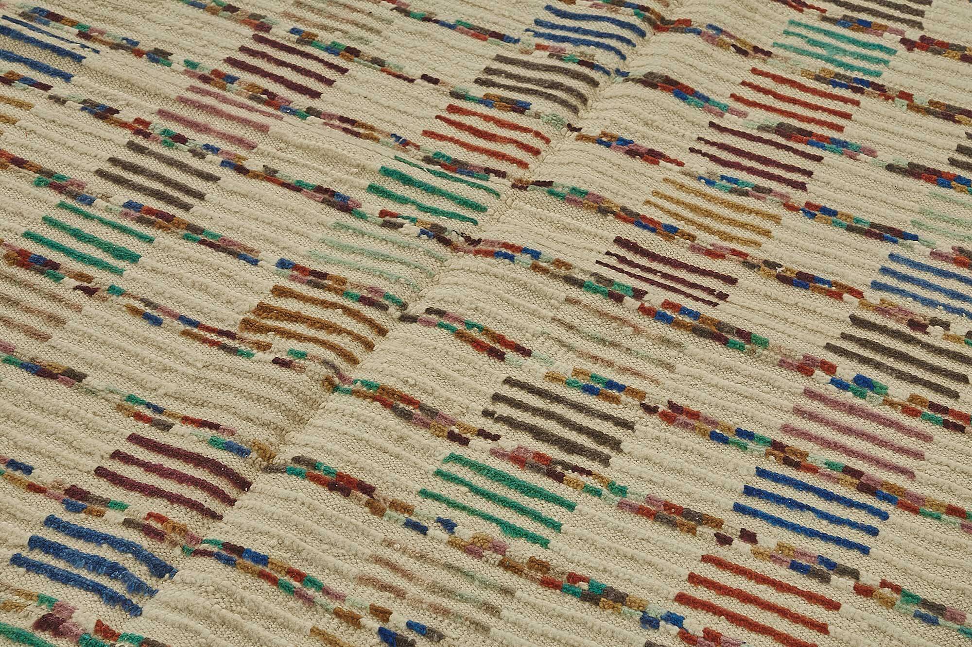 Handwoven Turkish Recycled Boho Rug 200 cm x 335 cm