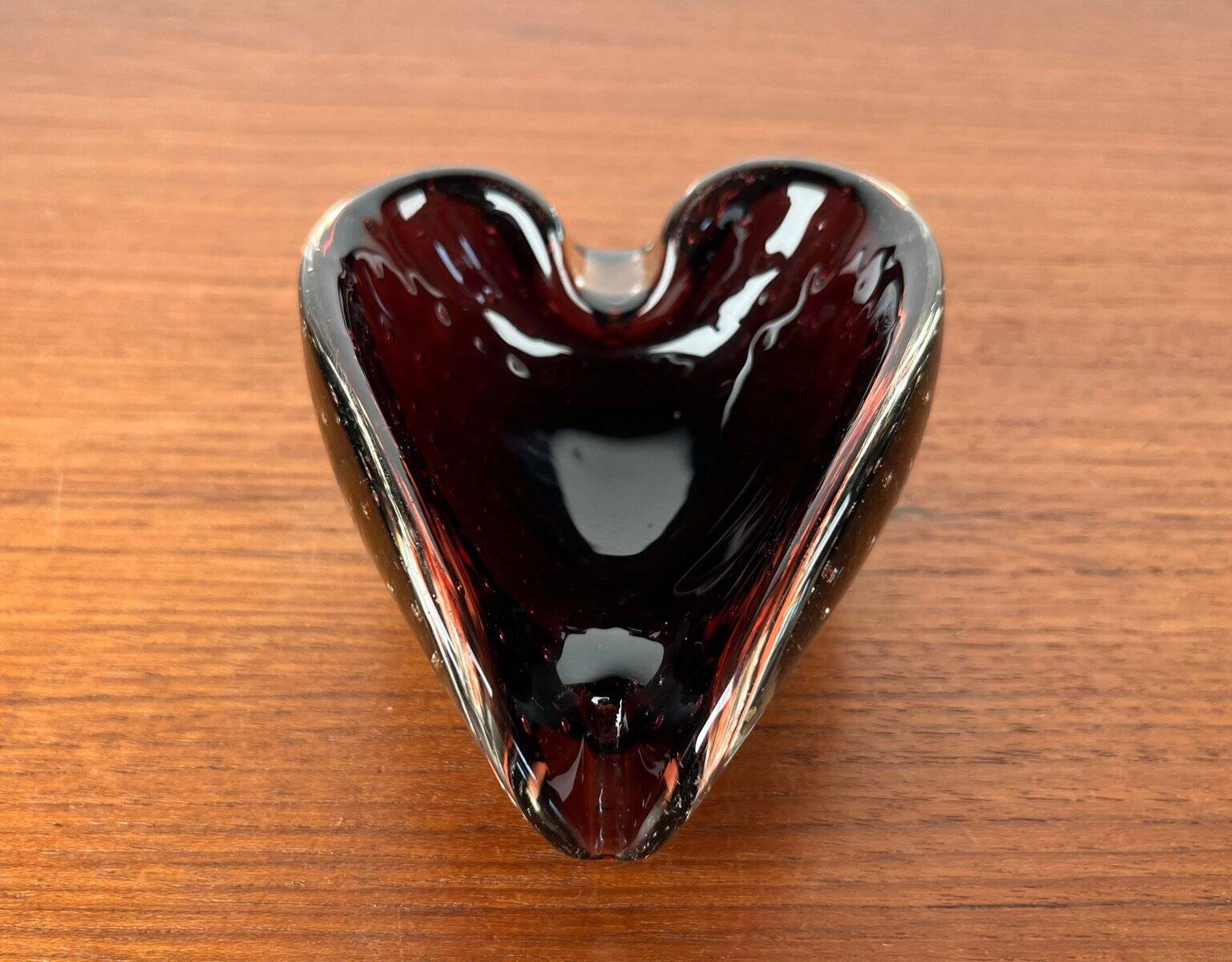 Vintage Italian Bullicante Ashtray in Murano Glass, 1970s