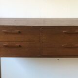 Kai Kristiansen teakhouten wandmeubel