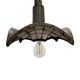 Nr. 1 Vintage industrial mirrored pendant light by Esla