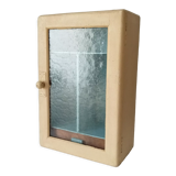 Glass medicine cabinet 50s