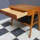 TV table with drawer and Glas tray 1970s Lanakroun Czech