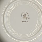 Hollow serving dish - peacock décor - l'amandinoise