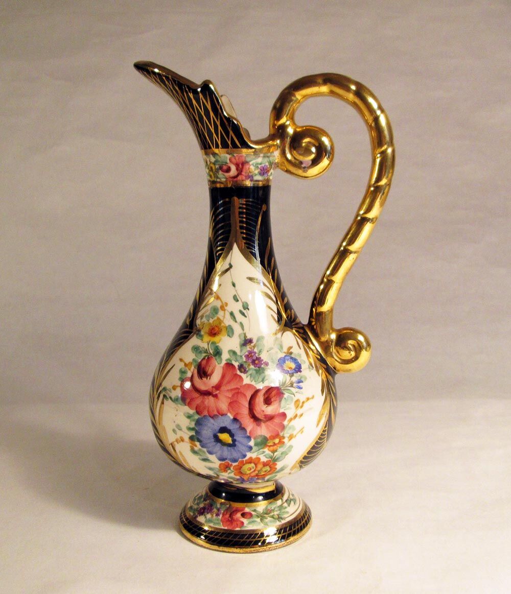 Hubert Bequet ewer-shaped vase