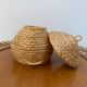 Artisanal basket made of natural fibers